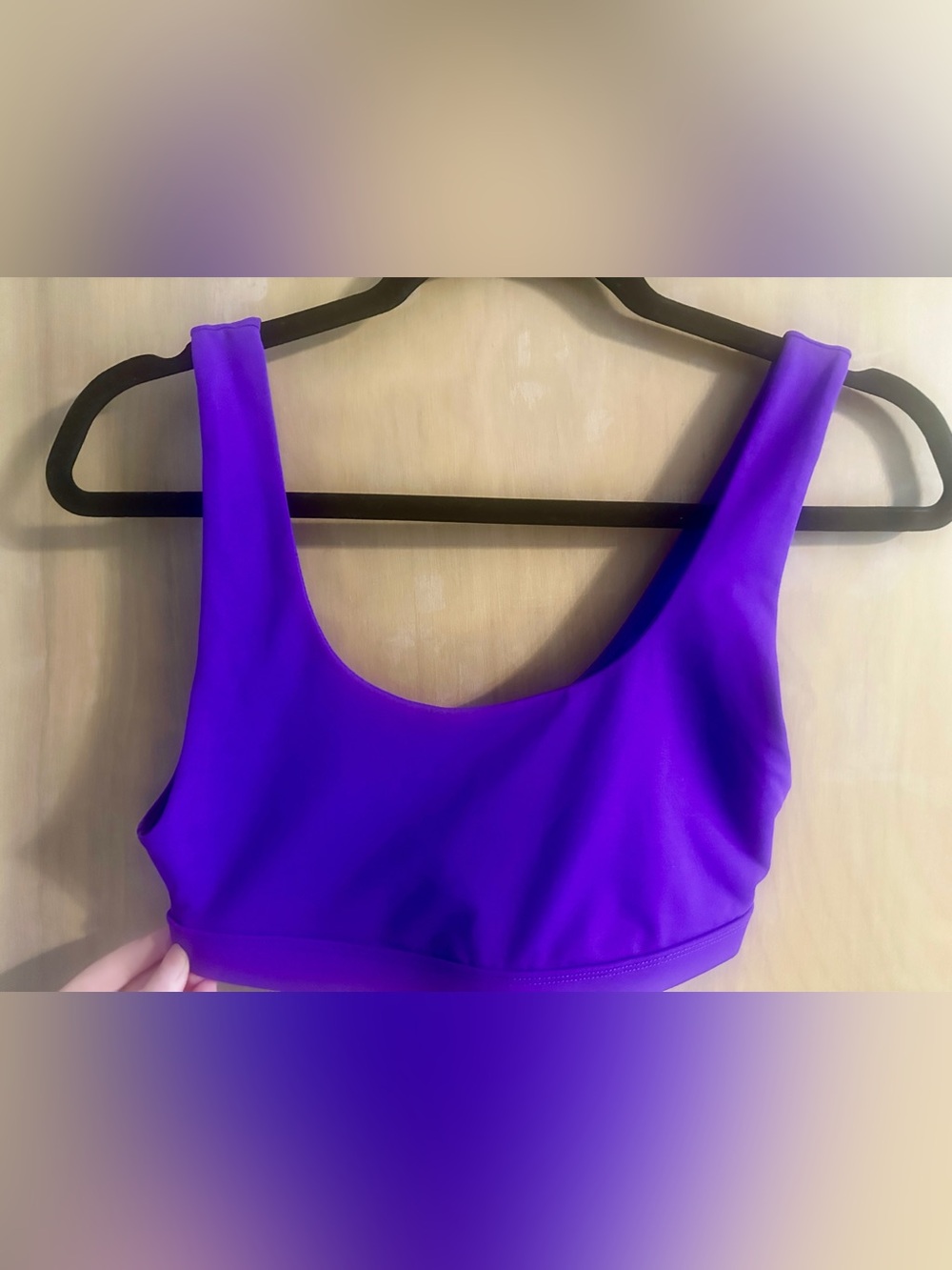 Vibrant Purple Fila Sports Bra